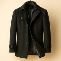 Cappotto moderno da uomo antivento