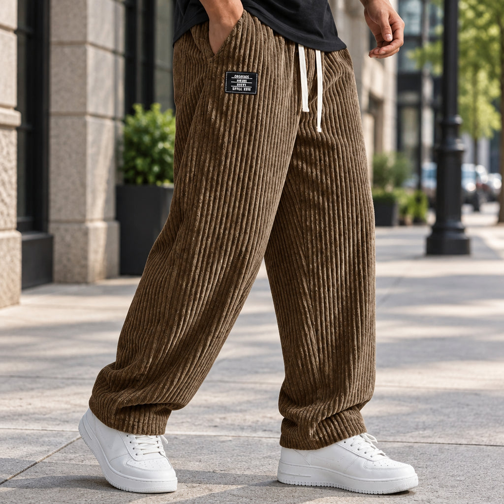 Relaxed Fit Drawstring Trousers