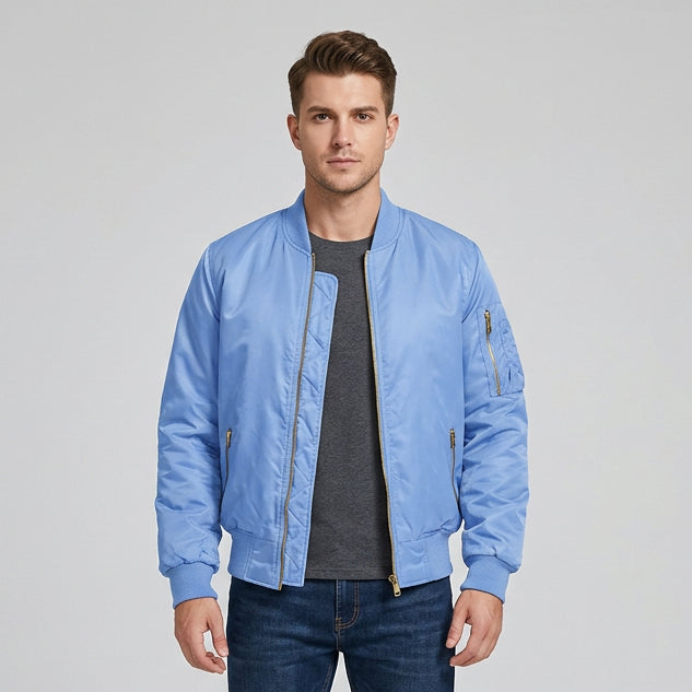 Men's Classic Bomber Jacket
