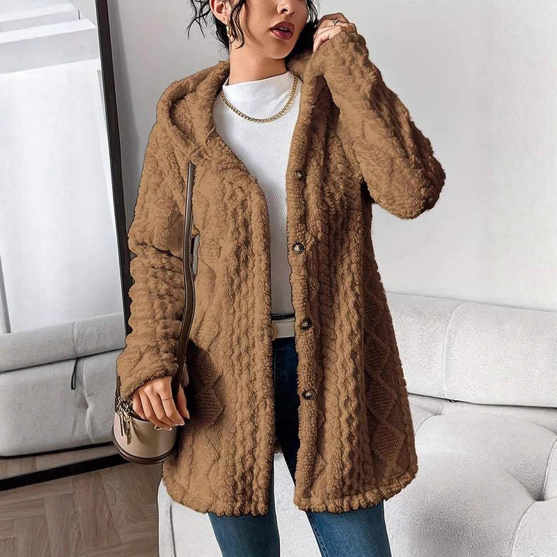 Gilet à capuche pour femme