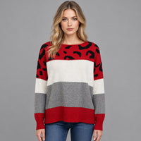 Maglione leopardato per uno stile quotidiano chic