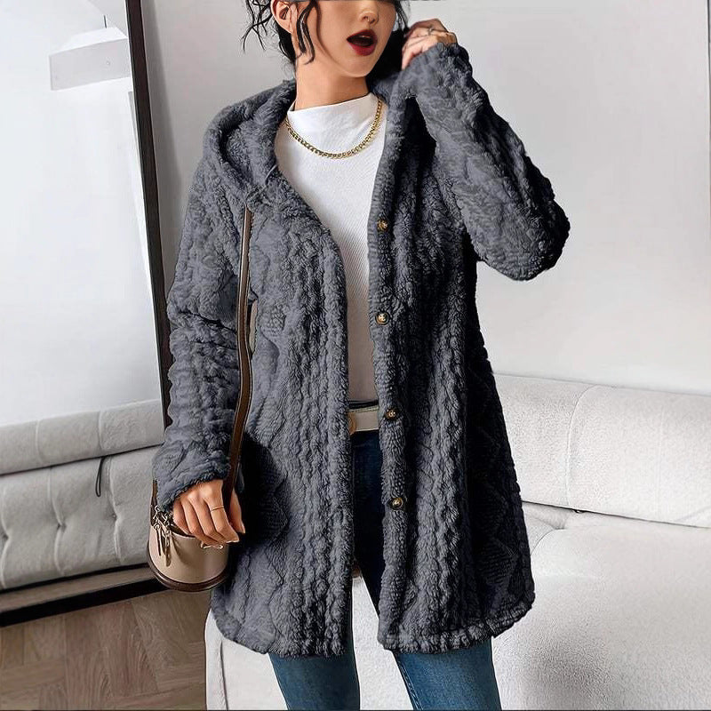 Gilet à capuche pour femme