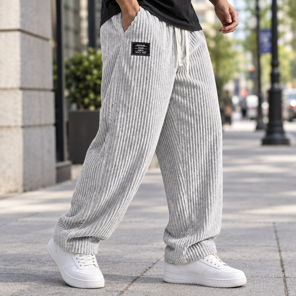 Relaxed Fit Drawstring Trousers