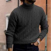 PLUXSTYLE::numise::mens-cable-turtleneck-sweater::lifestyle-keep-2