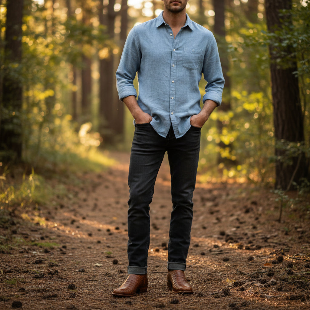 Men's Scotch Cowboy Boots