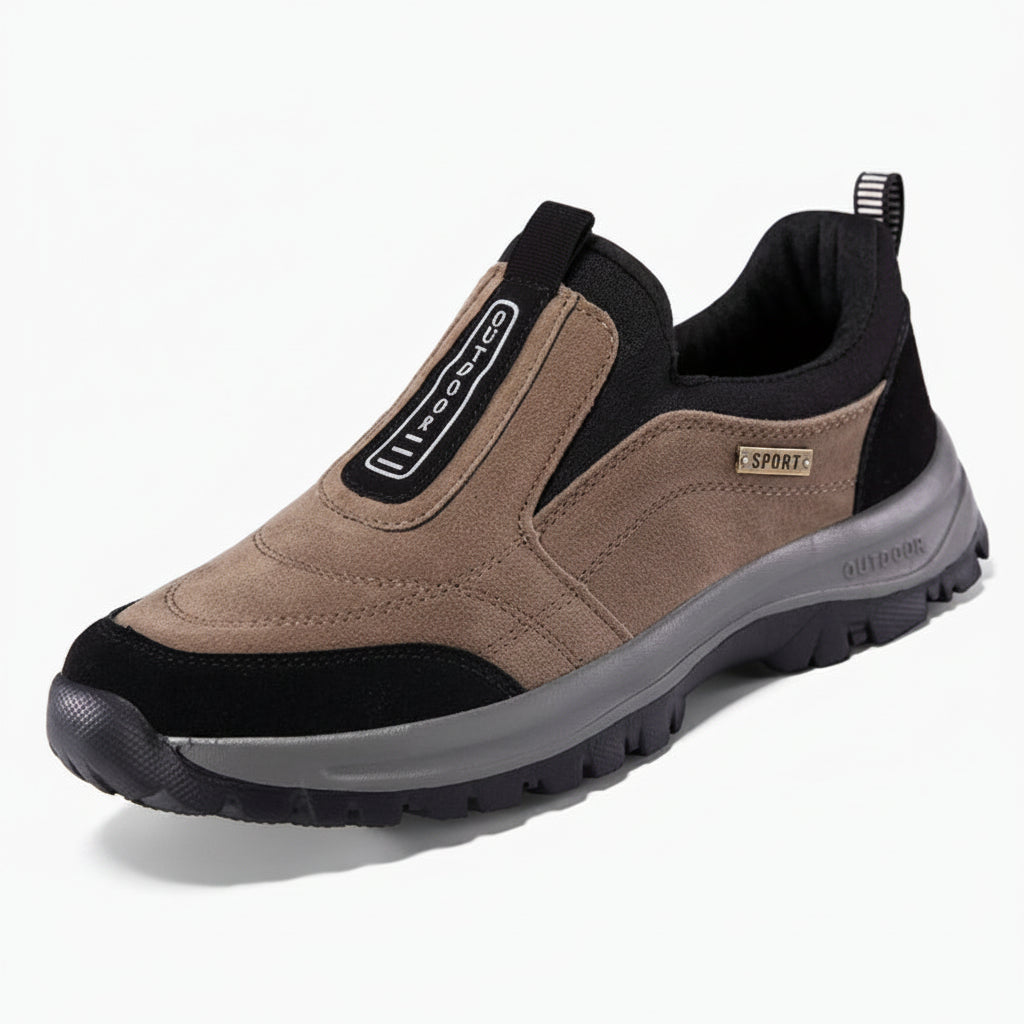 Men's Cushioned Slip-On Walking Shoes