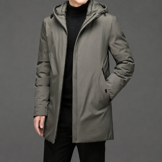 Men's Longline Hooded Parka