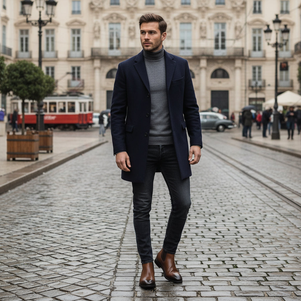 Aurelian Brown Chelsea Boots