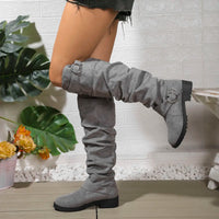 PLUXSTYLE::numise::alicia-slouchy-knee-high-boots::lifestyle-keep-1