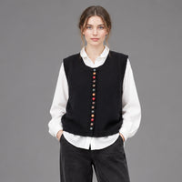 Cardigan With Button Detail
