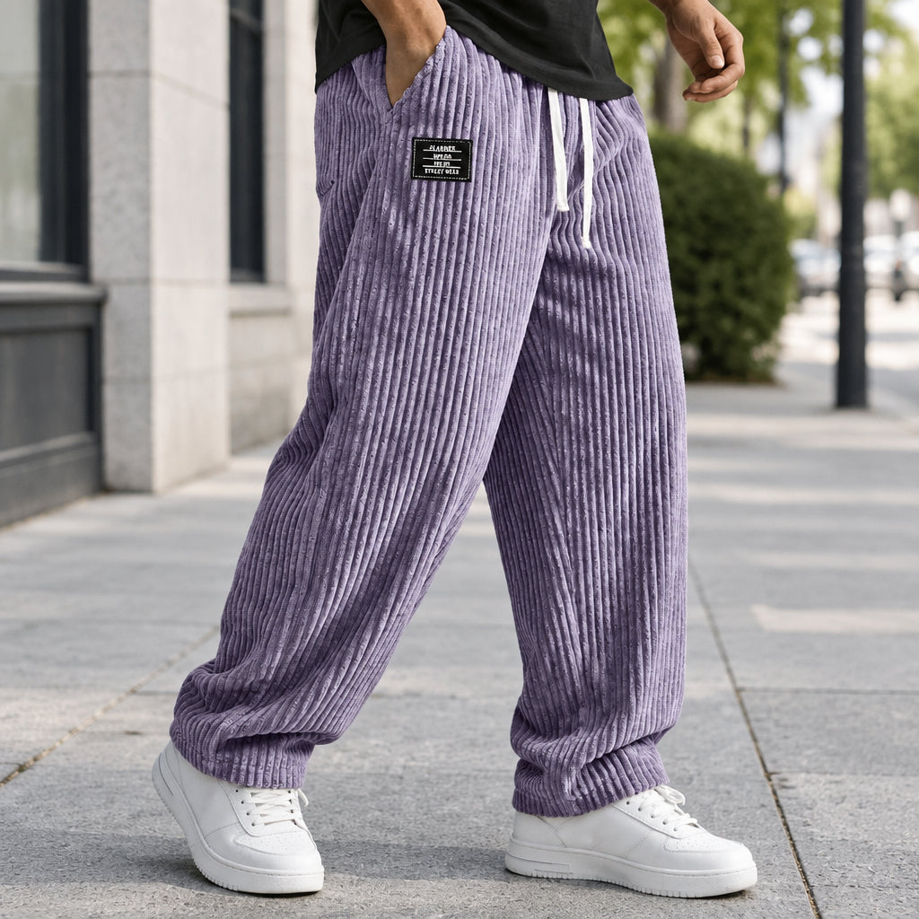 Relaxed Fit Drawstring Trousers