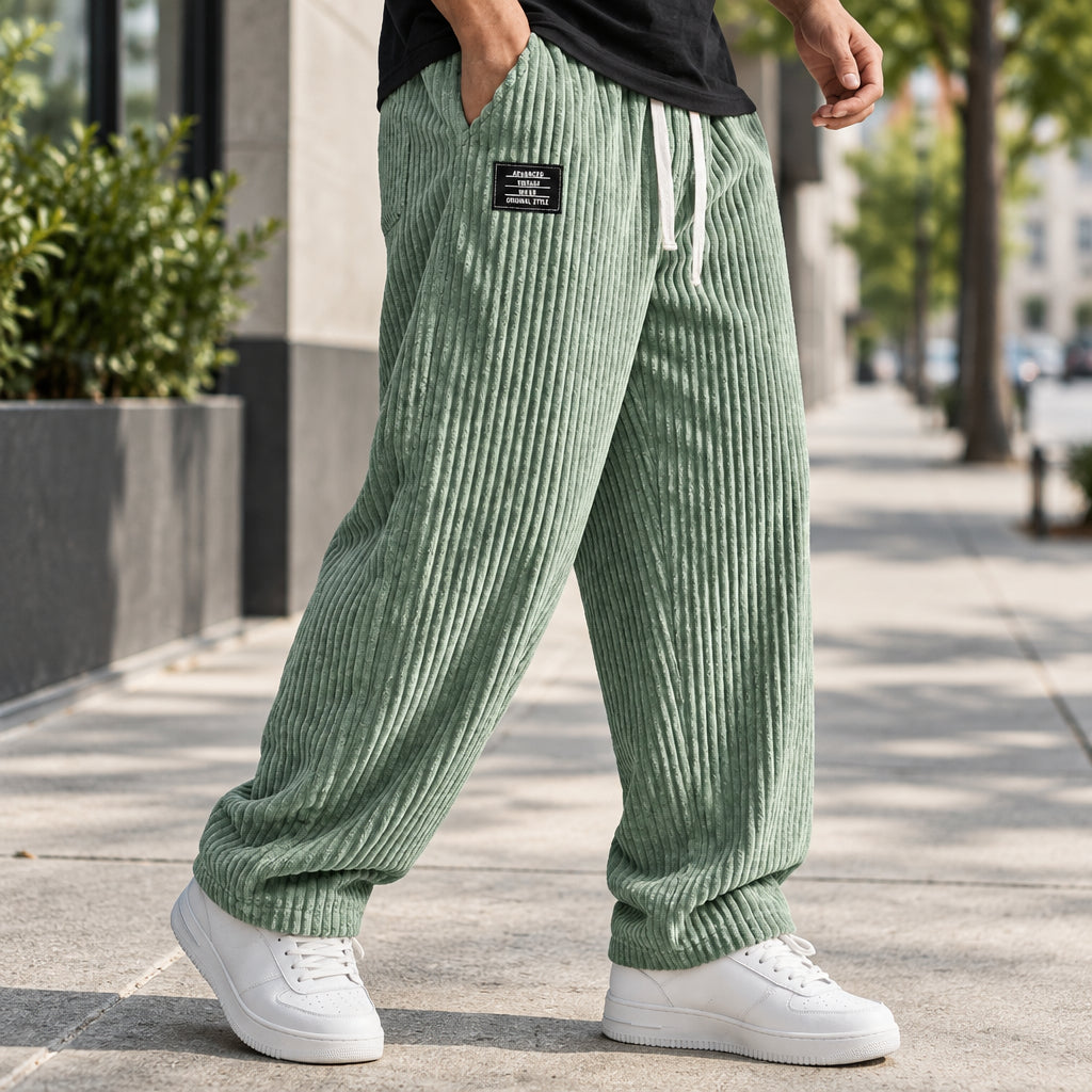 Relaxed Fit Drawstring Trousers
