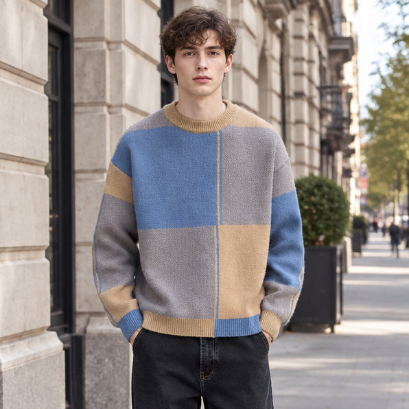 Maglione dalla vestibilità comoda con scollo rotondo