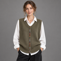 Cardigan With Button Detail