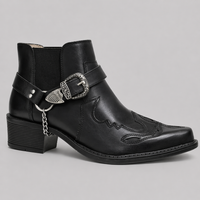 Western Boots With Pointed Toe