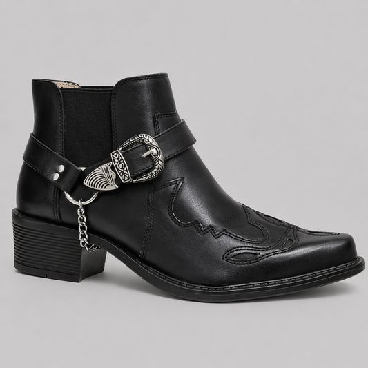Western Boots With Pointed Toe