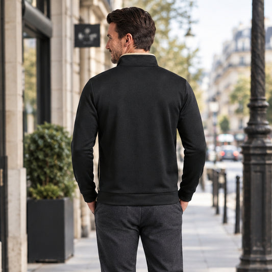 Men's Slim-Fit Stand-Collar Jacket