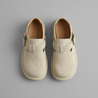 Wide Toe Box Clog Flats