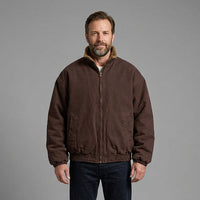 Comfortable Fit Zip-Up Winter Jacket