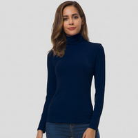 Klassischer Rollkragenpullover