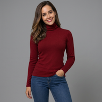 Klassischer Rollkragenpullover