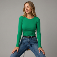 Fitted Long Sleeve Top