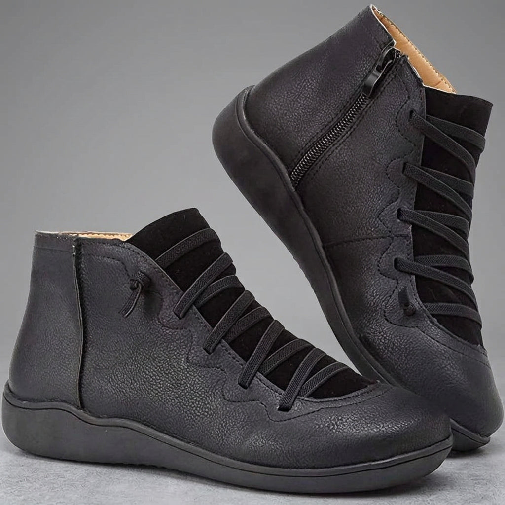Classic Short Winter Boots with Non-Slip Soles