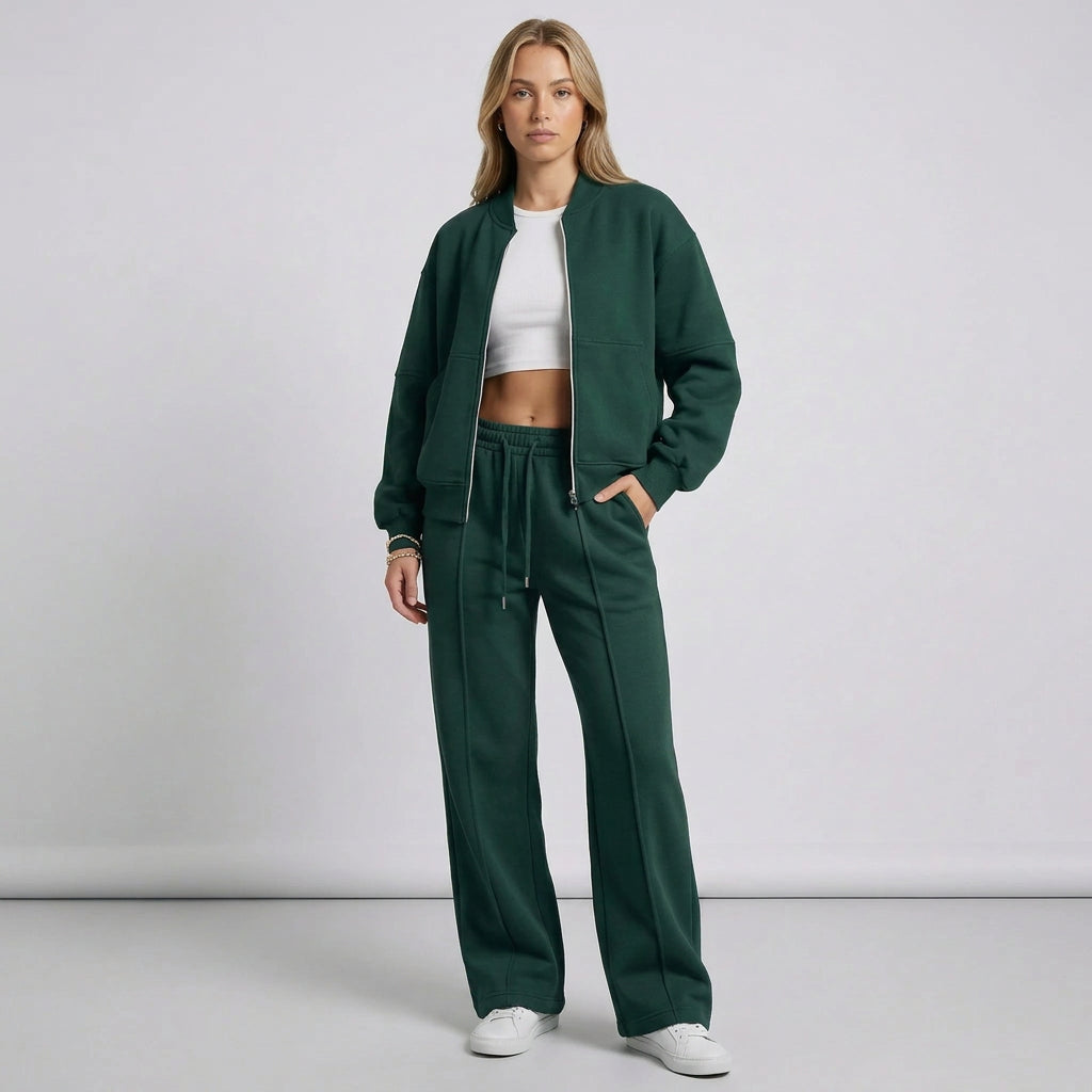 Zip Jacket Co-Ord Set