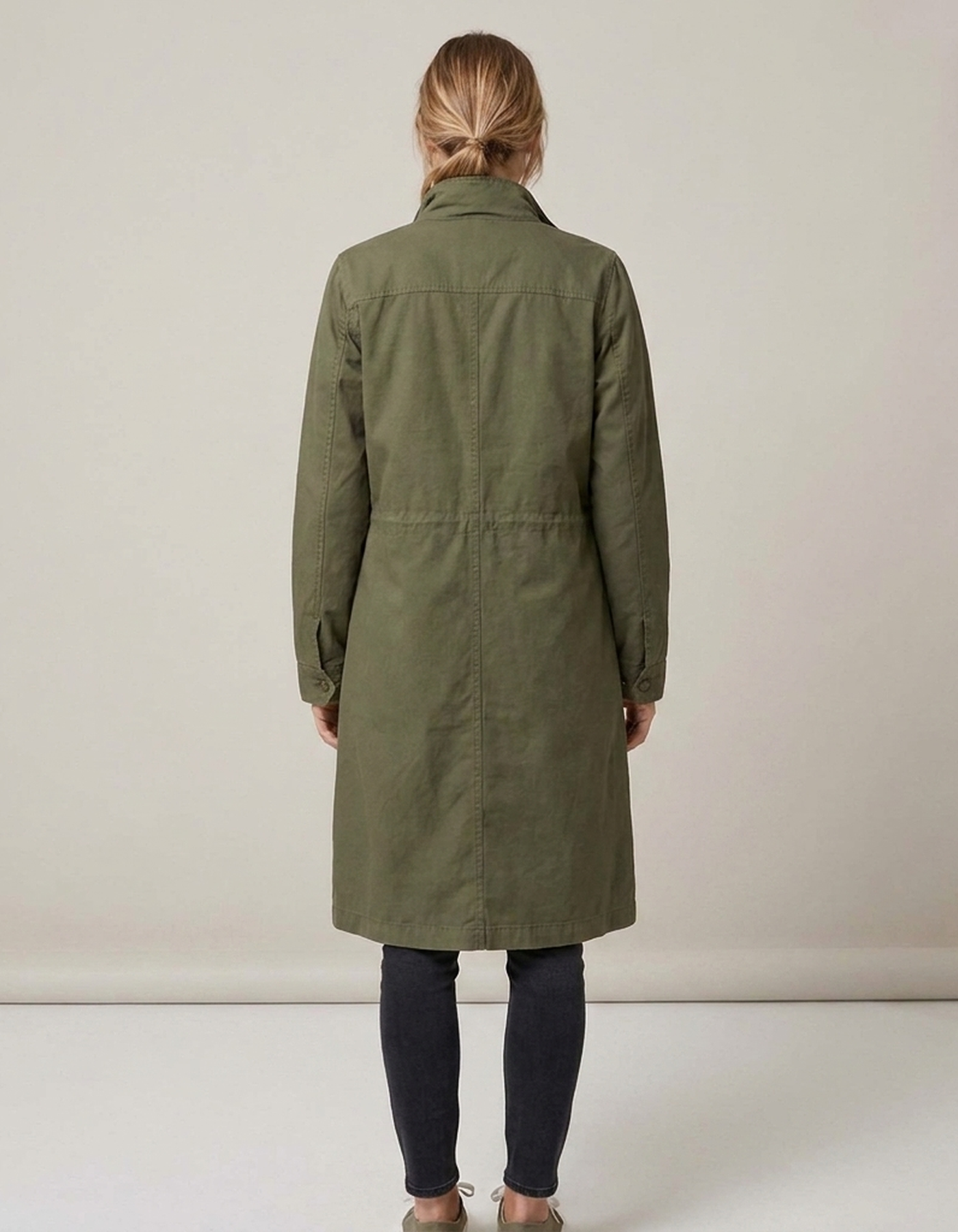 PLUXSTYLE::numise::military-inspired-utility-parka::back