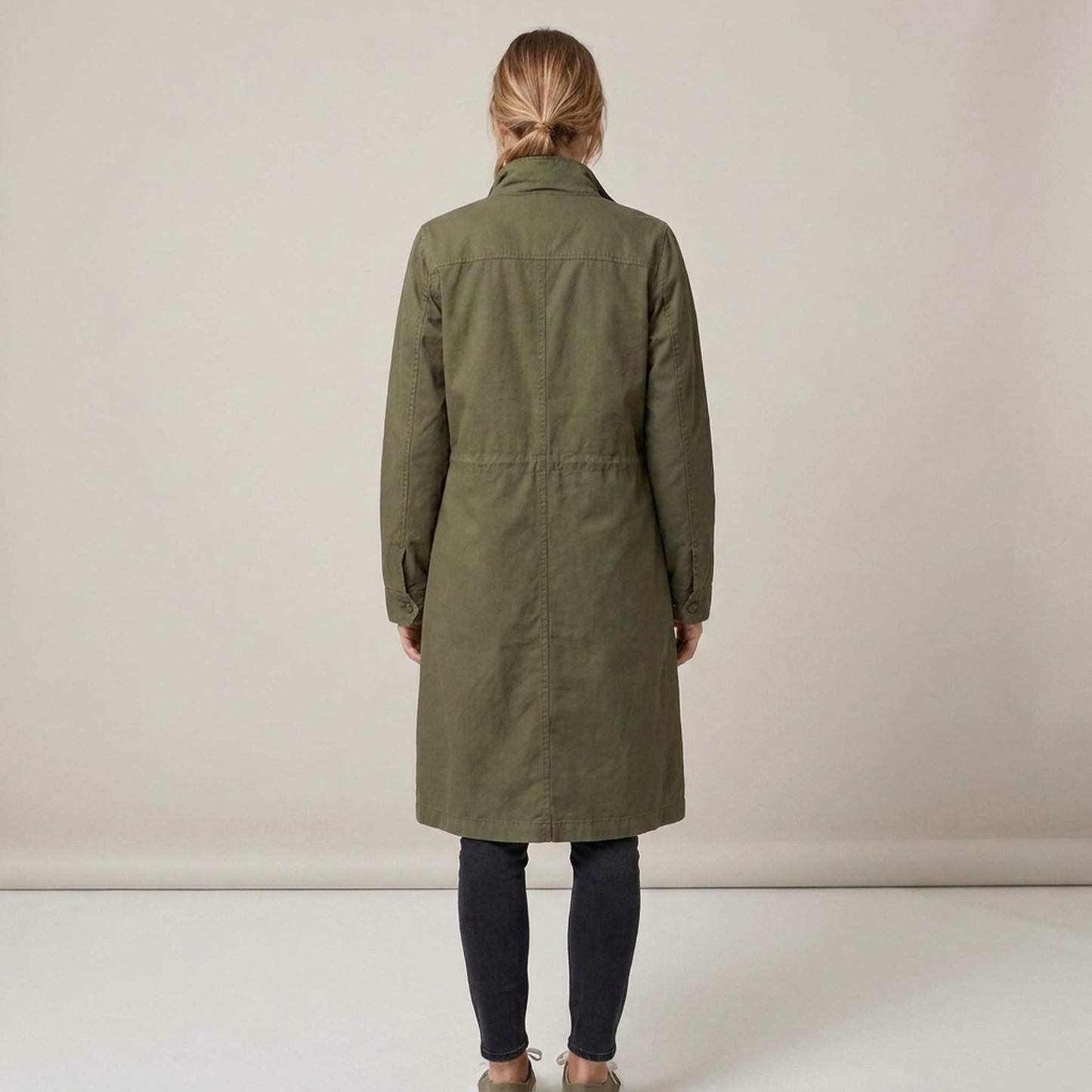 PLUXSTYLE::numise::military-inspired-utility-parka::back