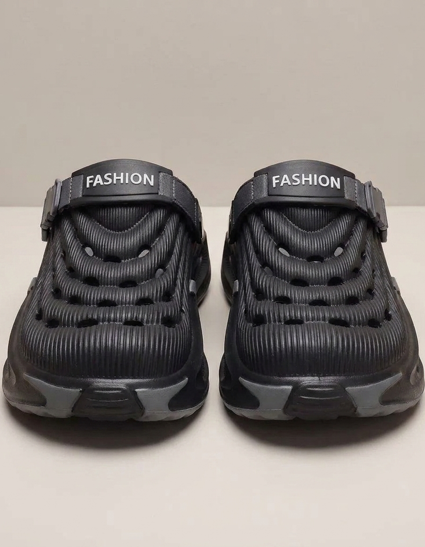 PLUXSTYLE::numise::everyday-ventilated-slip-on-shoes::pack-dark-gray