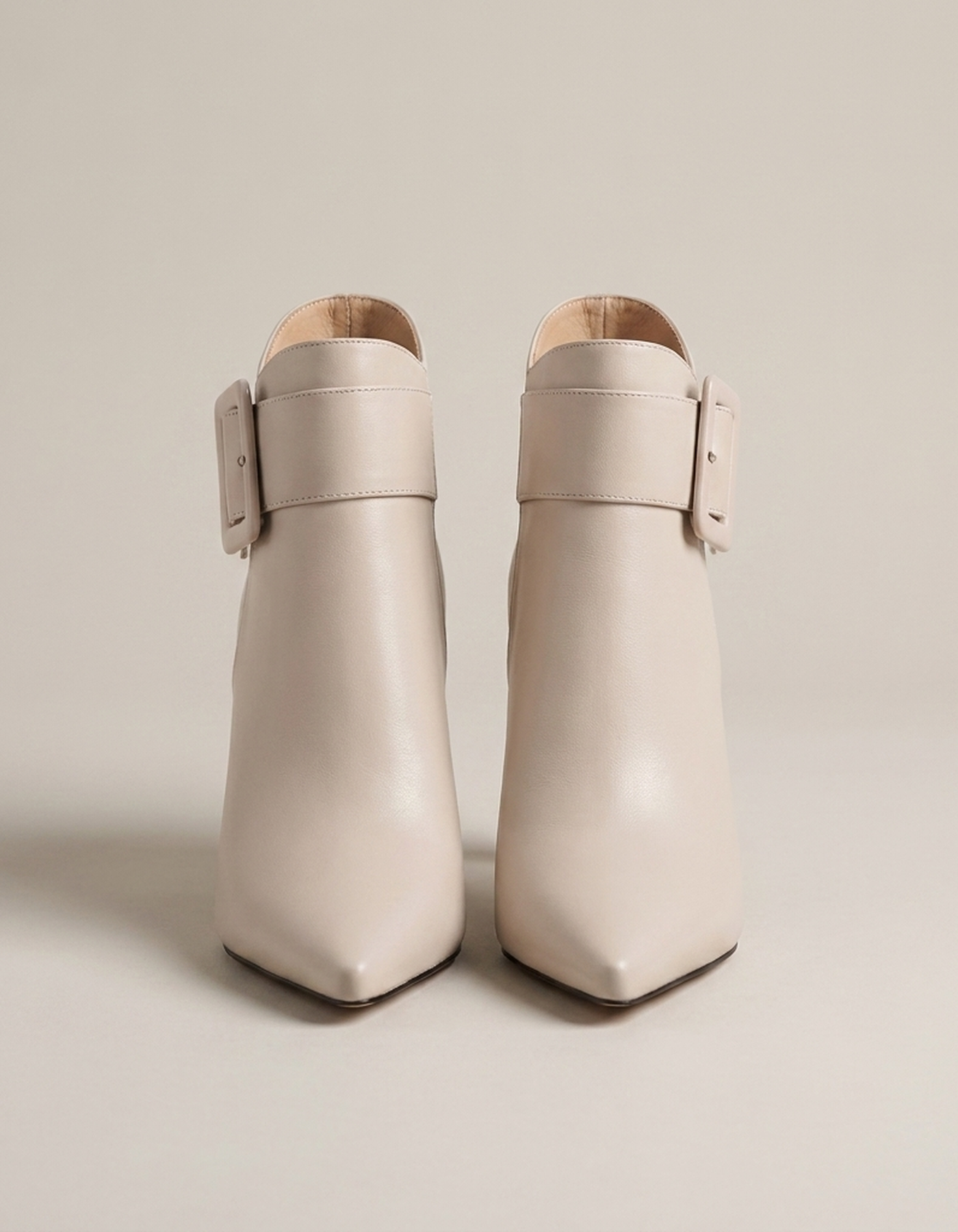 PLUXSTYLE::numise::adelina-pearl-detail-ankle-boots::pack-beige
