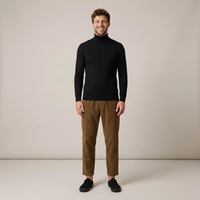 PLUXSTYLE::numise::slim-fit-turtleneck-sweater::front