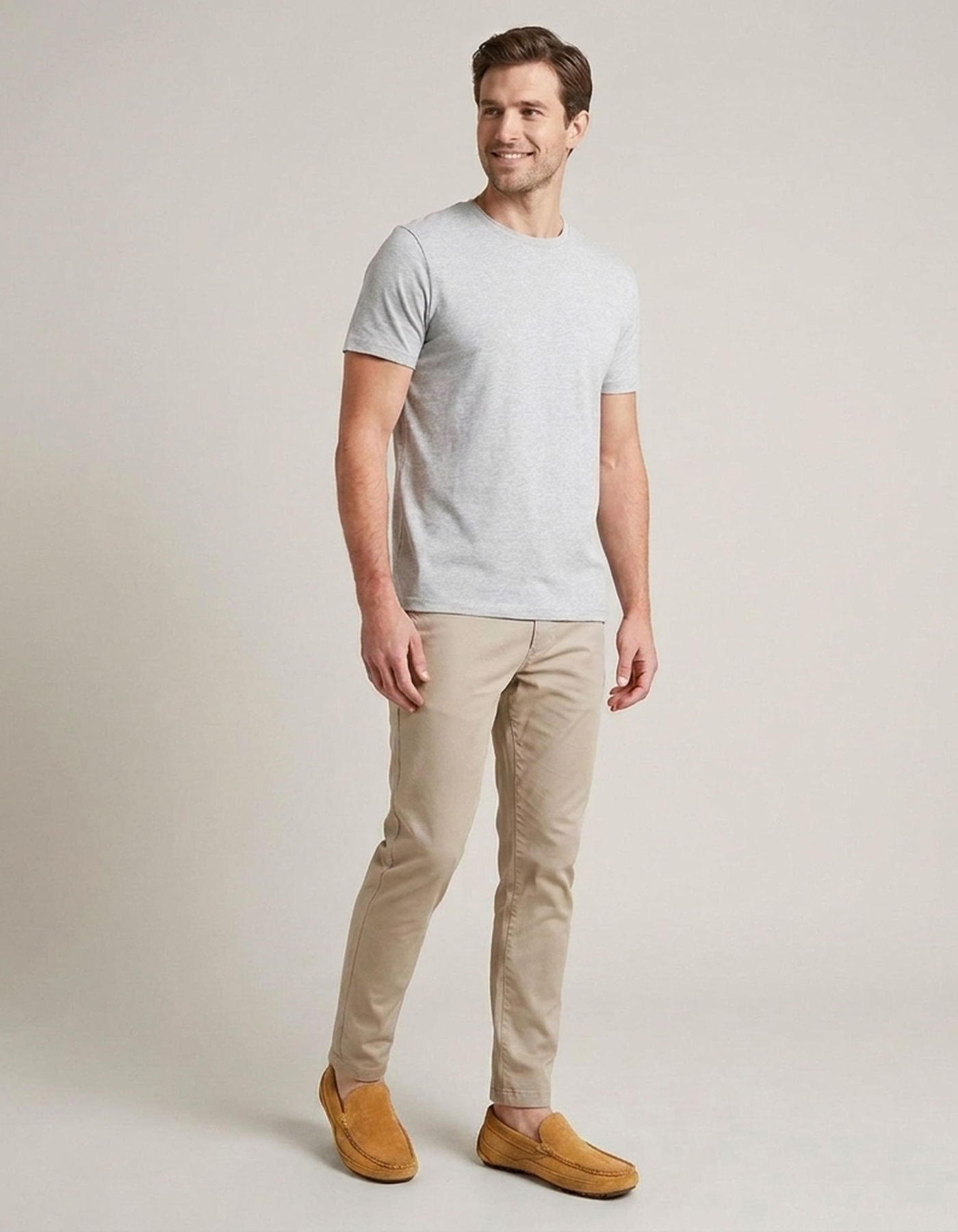 PLUXSTYLE::numise::mens-contrast-stitch-comfort-loafers::zoom-out