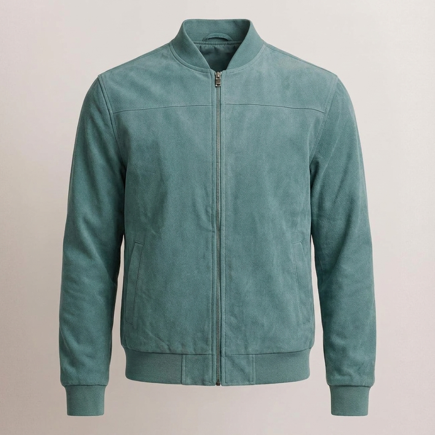PLUXSTYLE::numise::modern-bomber-collar-parka::pack-turquoise
