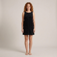 PLUXSTYLE::numise::relaxed-a-line-overall-dress::front