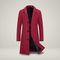 PLUXSTYLE::numise::mens-tailored-longline-parka::pack-burgundy