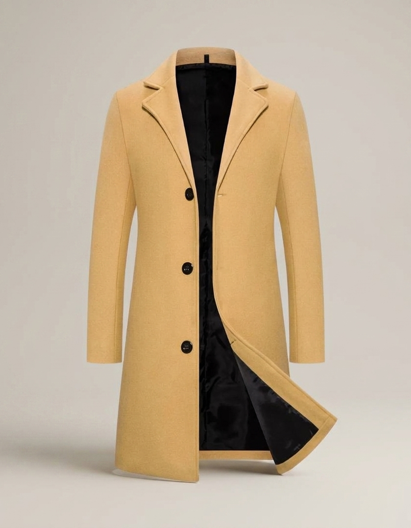 PLUXSTYLE::numise::mens-tailored-longline-parka::pack-khaki