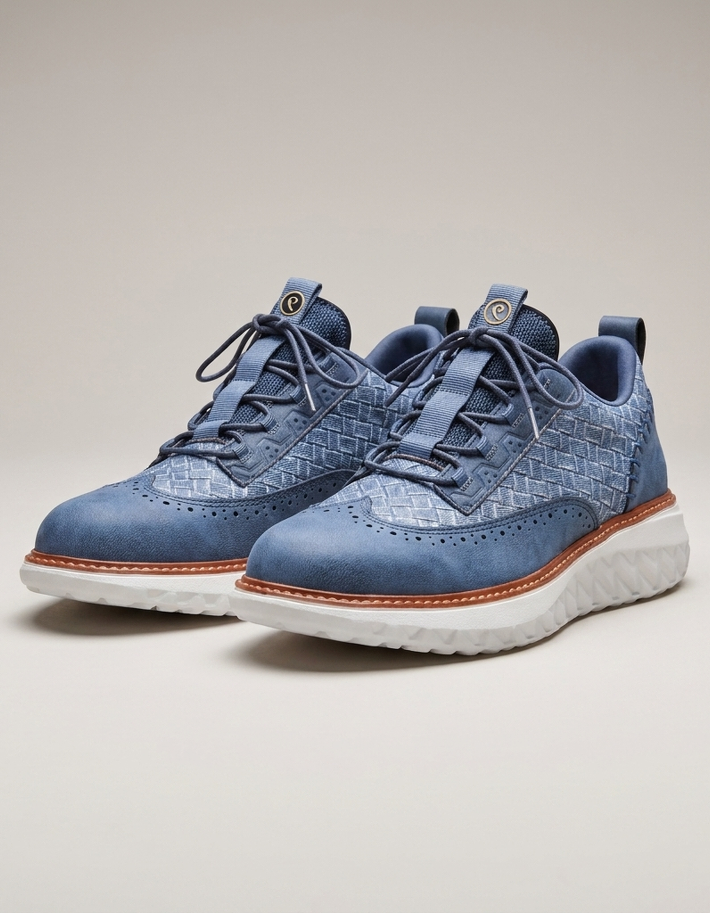 PLUXSTYLE::numise::mens-ventilated-everyday-sneakers::pack-blue