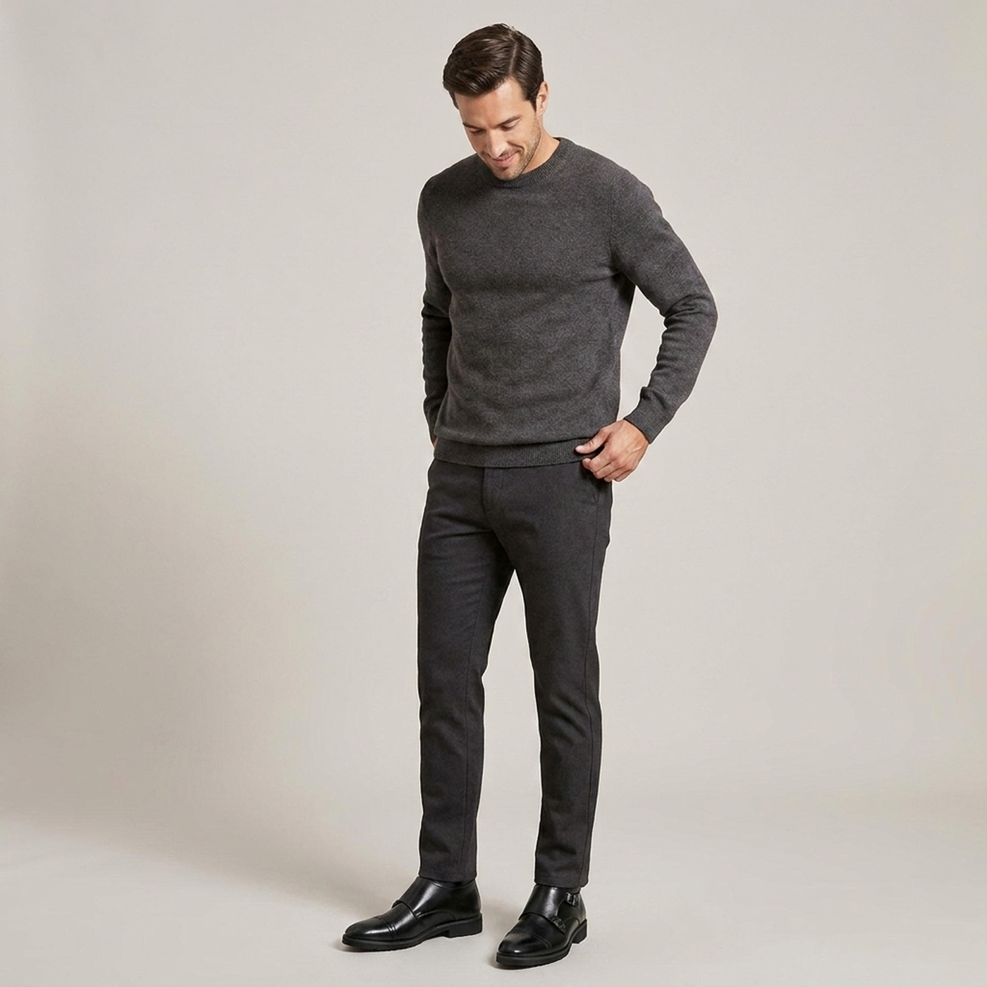 PLUXSTYLE::numise::mens-double-monk-ankle-boots::zoom-out