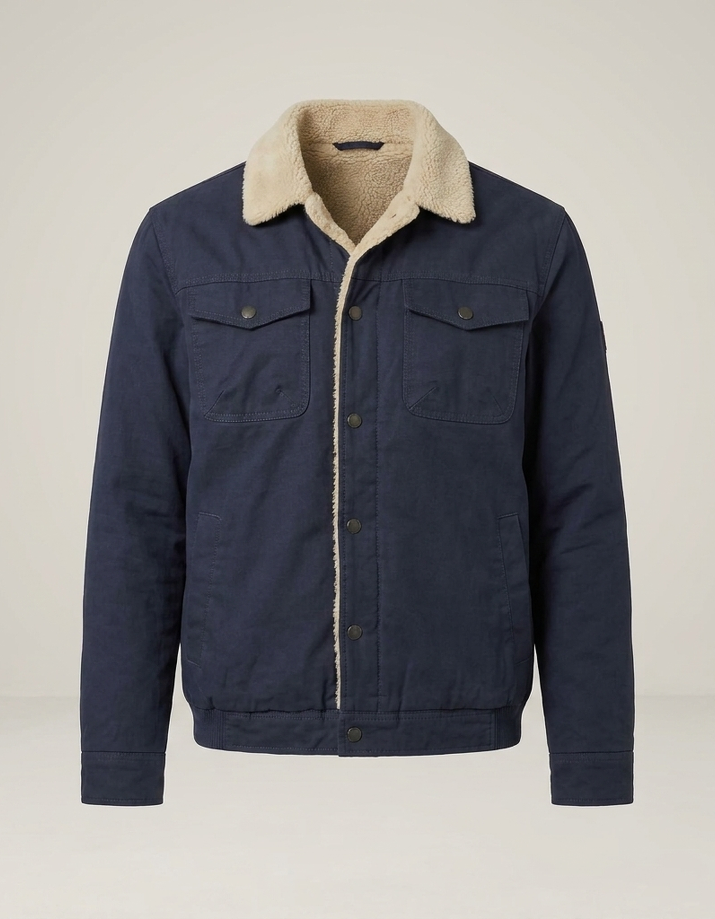 PLUXSTYLE::numise::mens-bomber-cut-parka::pack-navy-blue