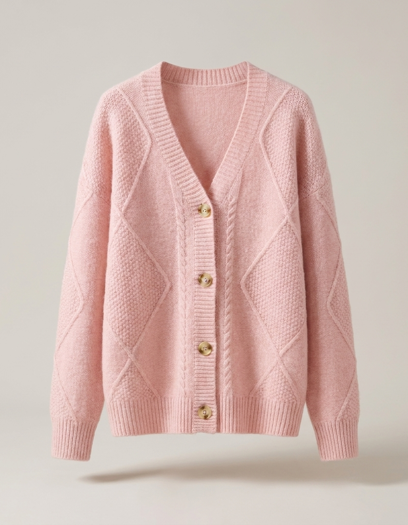 PLUXSTYLE::numise::womens-longline-cardigan::pack-pink