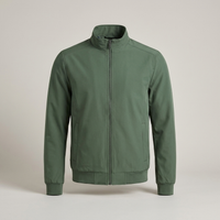PLUXSTYLE::numise::mens-zip-front-parka::pack-green