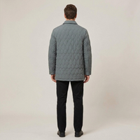 PLUXSTYLE::numise::mens-button-front-quilted-parka::back
