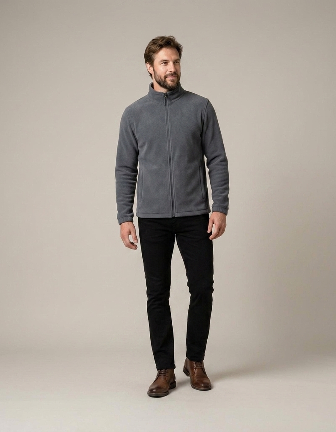 PLUXSTYLE::numise::alex-unisex-zip-up-parka::front
