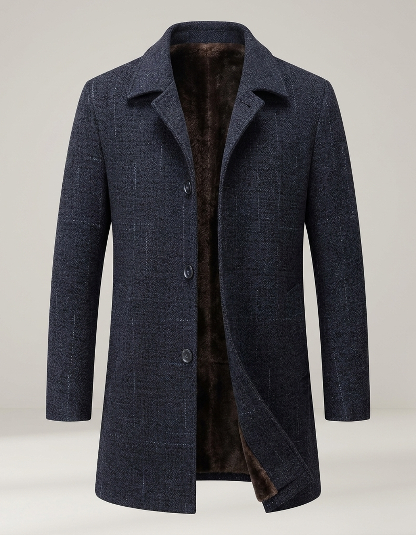 PLUXSTYLE::numise::mens-business-casual-longline-parka::pack-blue