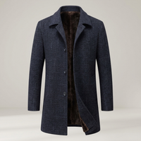 PLUXSTYLE::numise::mens-business-casual-longline-parka::pack-blue