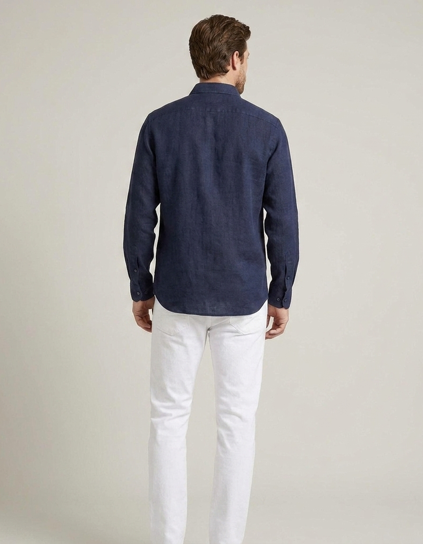 PLUXSTYLE::numise::mens-relaxed-fit-top::back