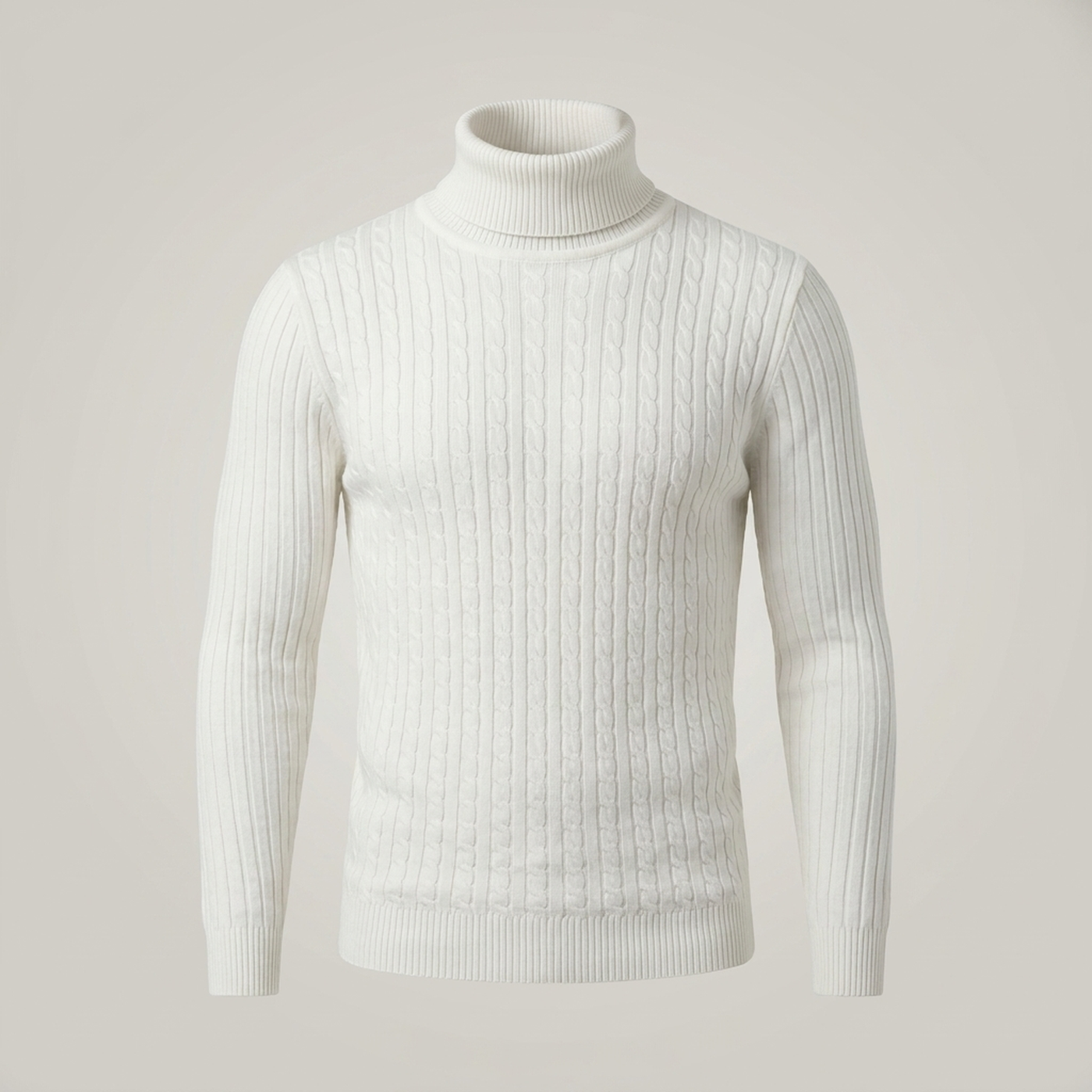 PLUXSTYLE::numise::mens-high-neck-sweater::pack-beige