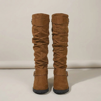 PLUXSTYLE::numise::alicia-slouchy-knee-high-boots::pack-light-brown